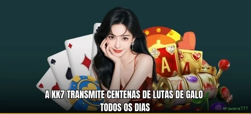 Imagem promocional de todos os jogos da Arowana777